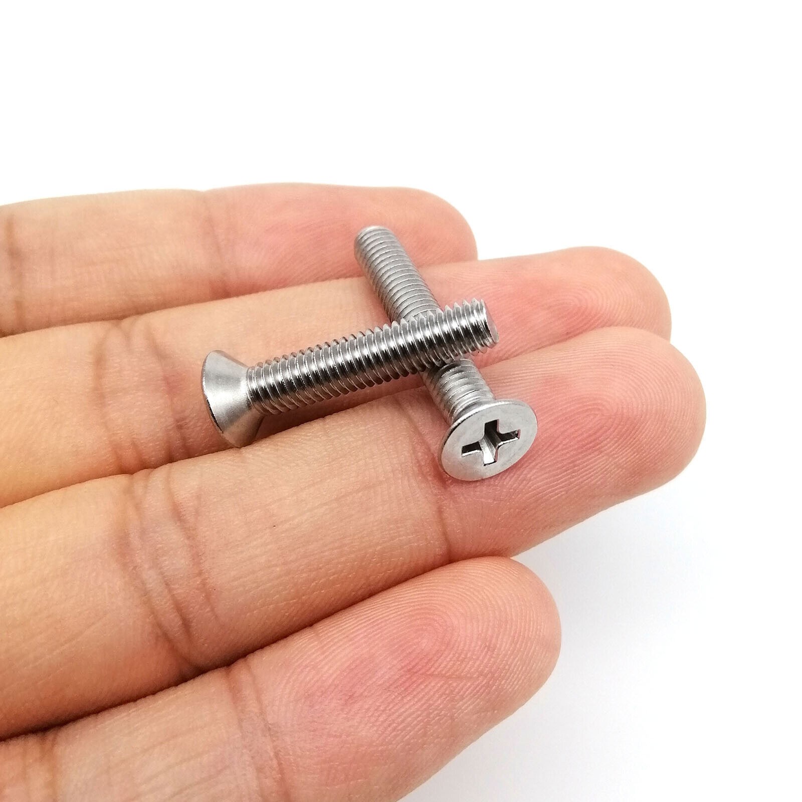 M5 Phillips Machine Screws stainless steel Countersunk Flat Head Bolts DIN 965