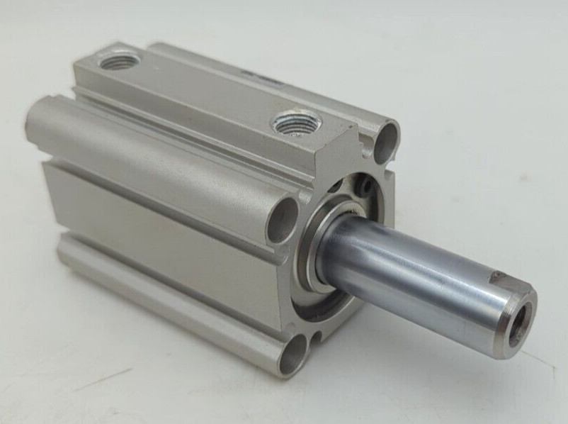 SMC CDQ2B32-35DZ compact double acting, single rod cylinder Used