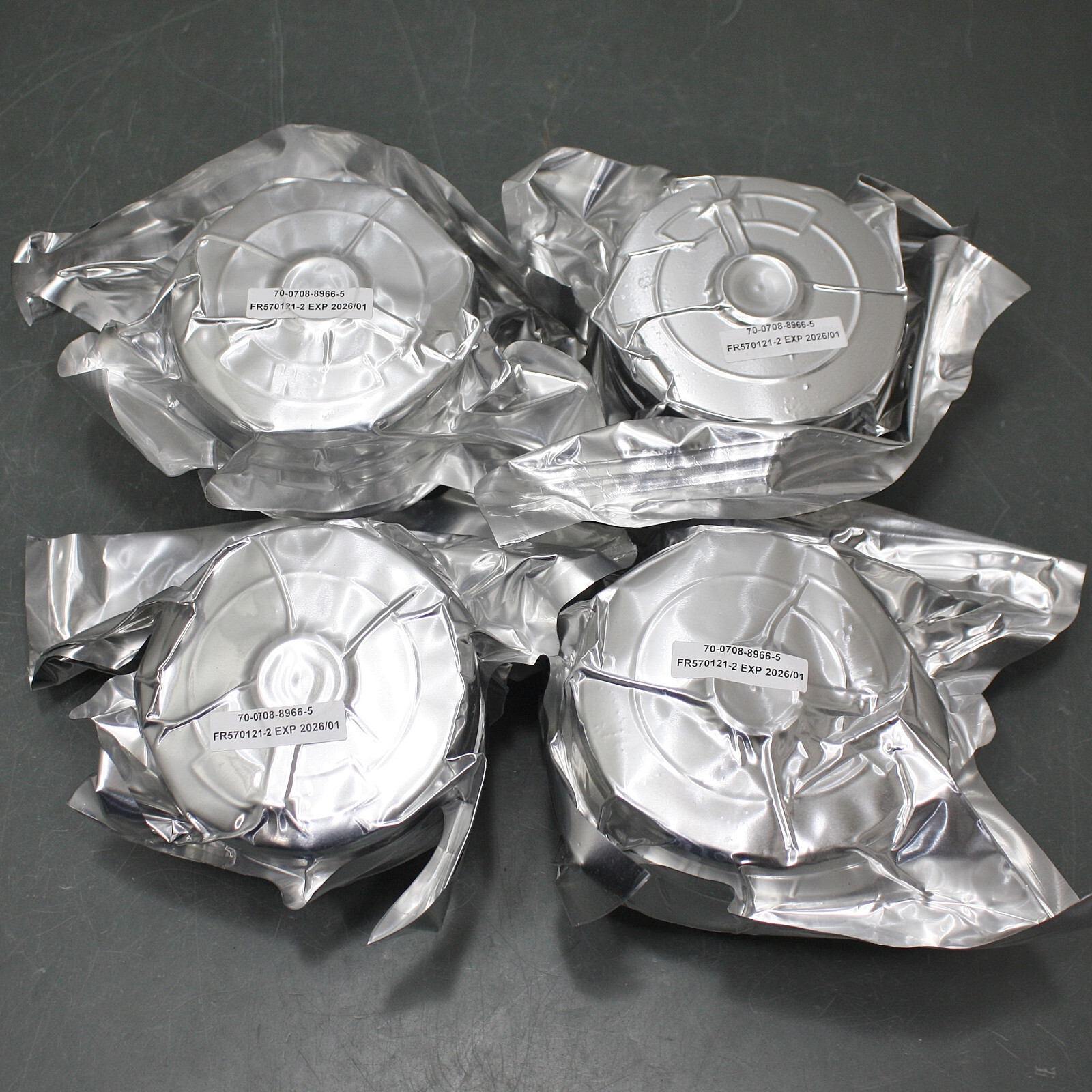 (4) 3M PAPR Respirator Filter Cartridges 453-03-02R06, AFR-57 FR-57, EXP 1/2026