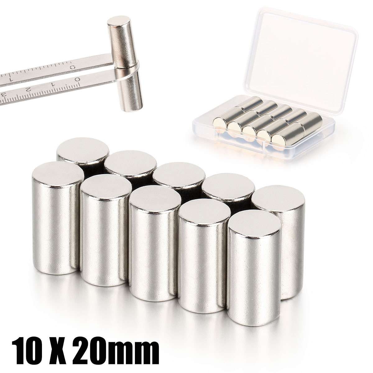 Small Large Round Neodymium Magnets N52 Super Strong Rare Earth Magnet LOT 5-100