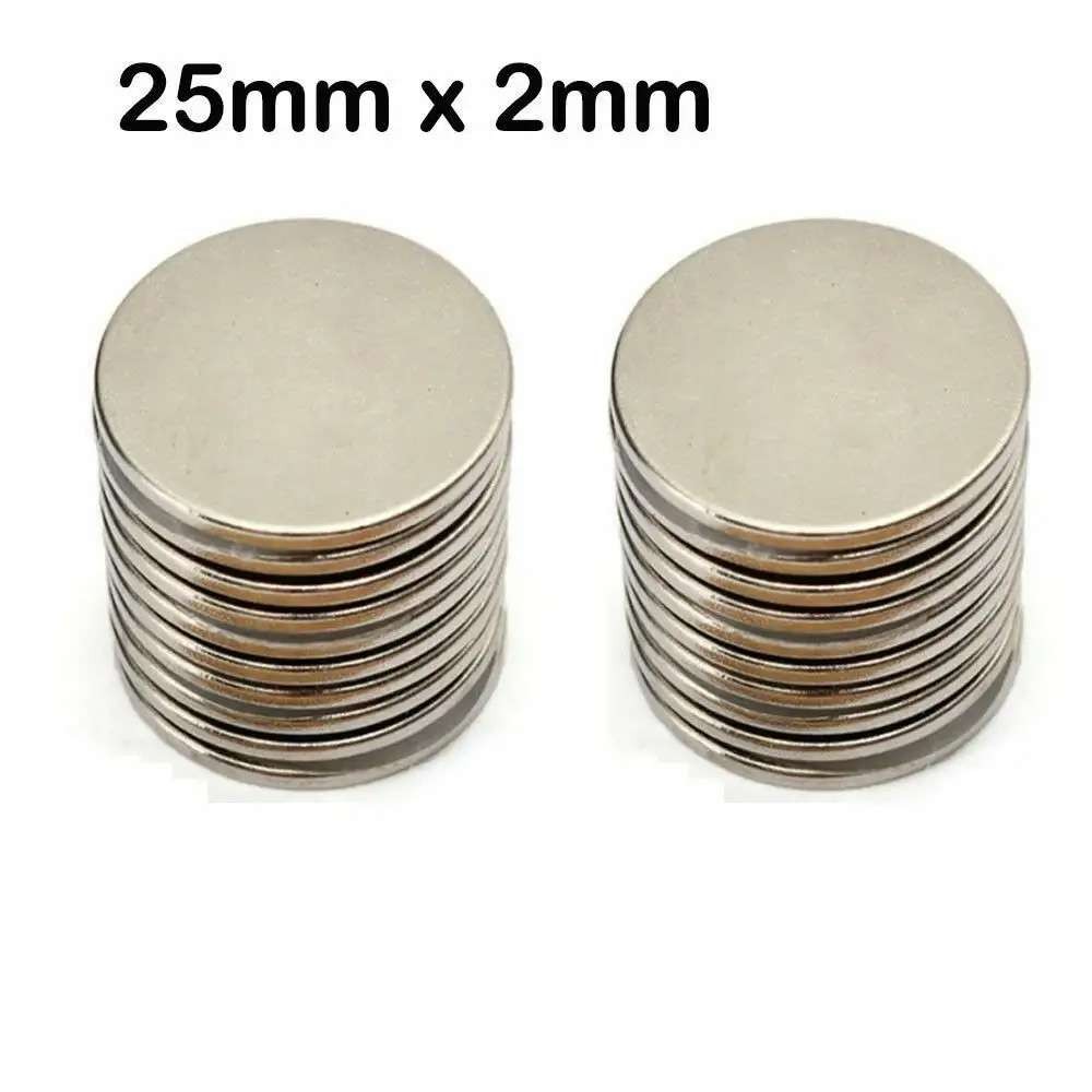 Small Large Round Neodymium Magnets N52 Super Strong Rare Earth Magnet LOT 5-100