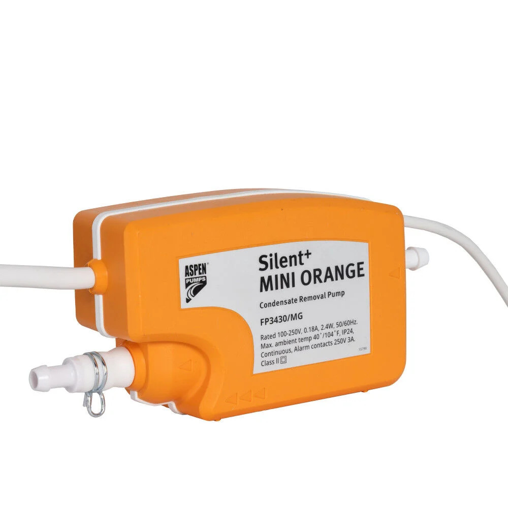 Malco Products Silent+ Mini Orange Gen 5 Aspen Condensate Pump