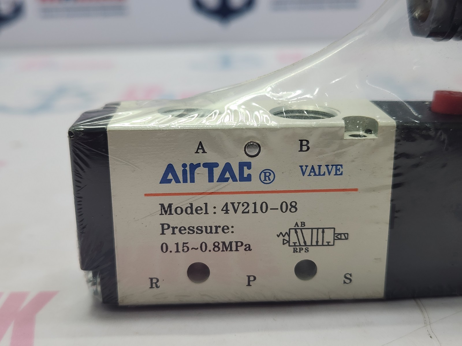AIRTAC 4V210-08 SOLENOID VALVE 0.15~0.8MPA