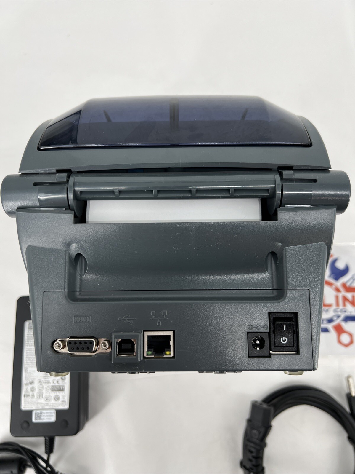 Zebra GX420t 200 DPI Thermal Shipping Label Printer w/ Power Supply (Tested)