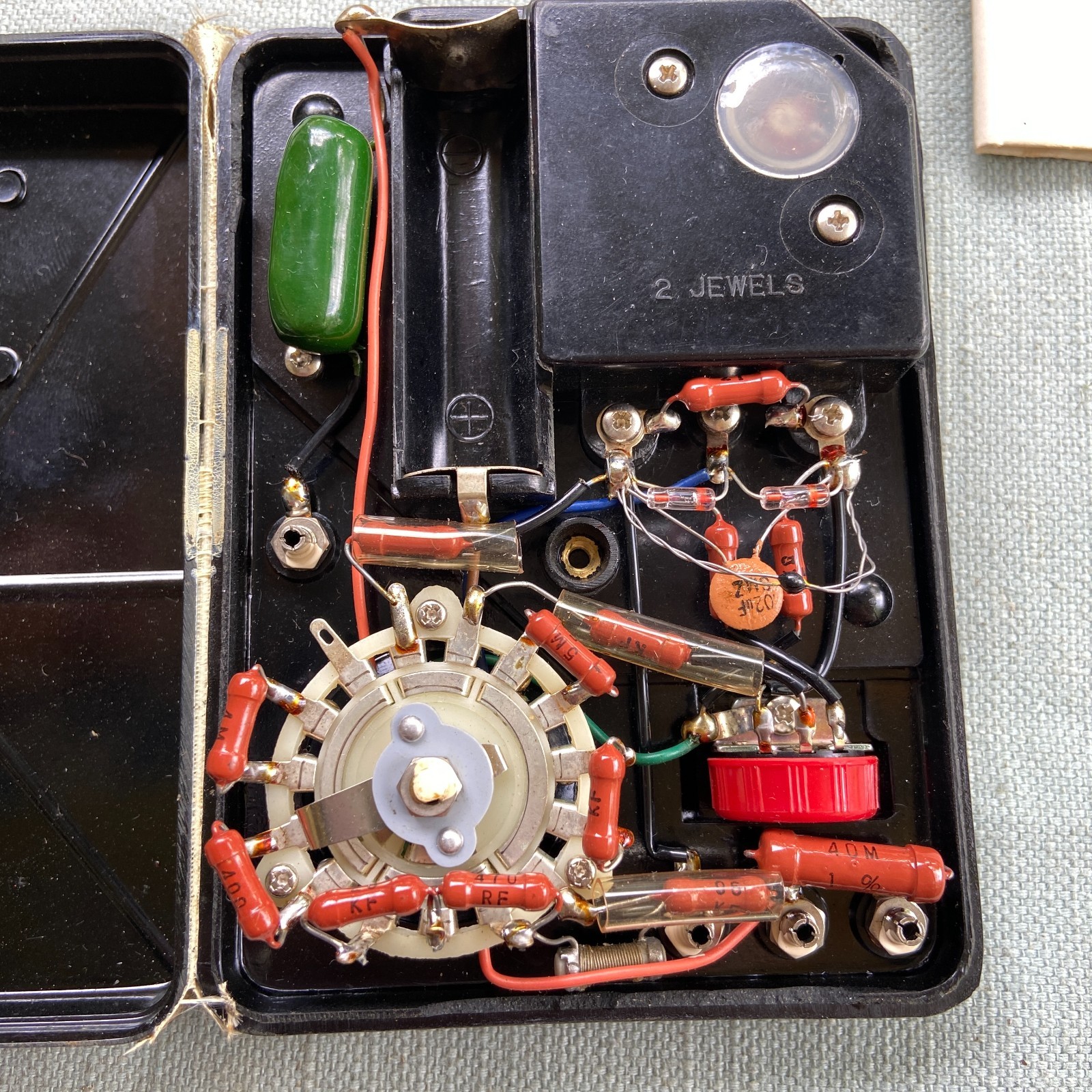 Philmore M20K Multitester 20,000 Ohms Made Japan Inwood NY Parts Box Manual VTG
