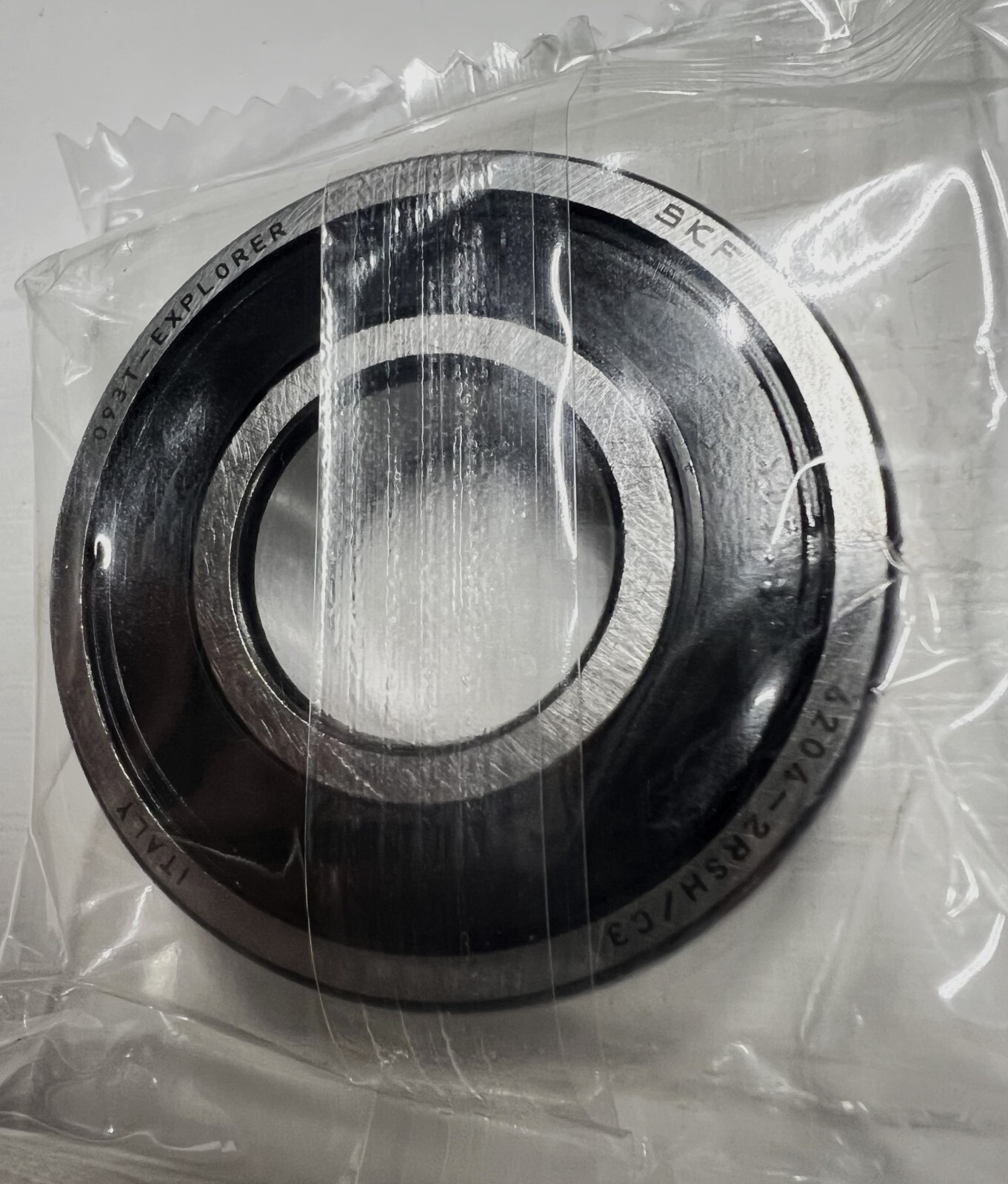 (2Pack) 6204-2RS/C3 SKF RUBBERS SEAL BALL BEARING 20X47X14 mm ITALY/BULGARIA NEW