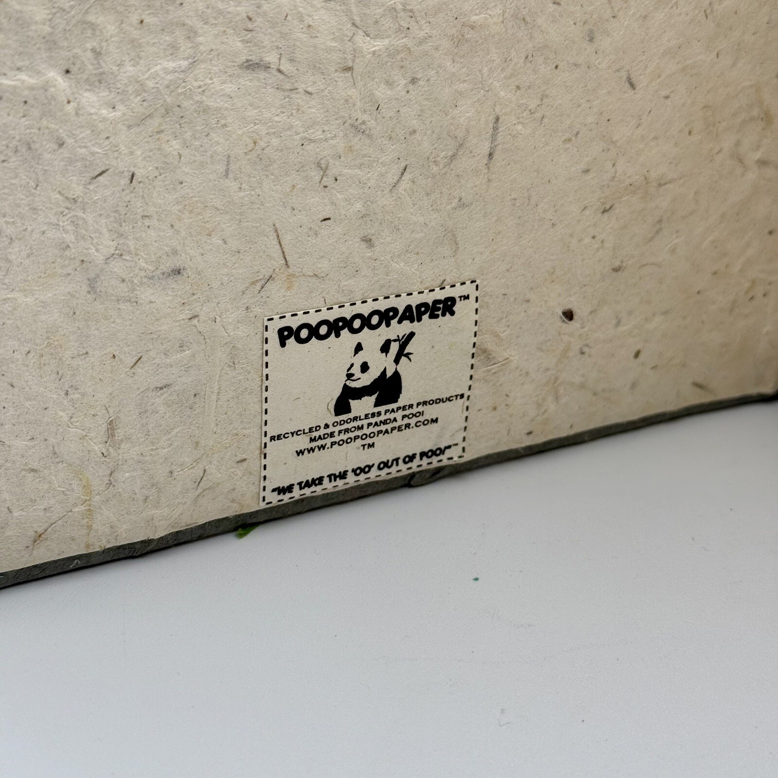 Panda PooPooPaper Journal /Recycled and Odorless Product Made From Panda Poo/30p