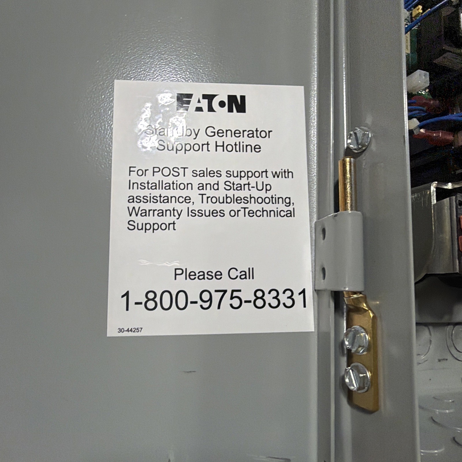 EATON EGSU100NSEACA Automatic Transfer Switch Used Working Takeout See Pics