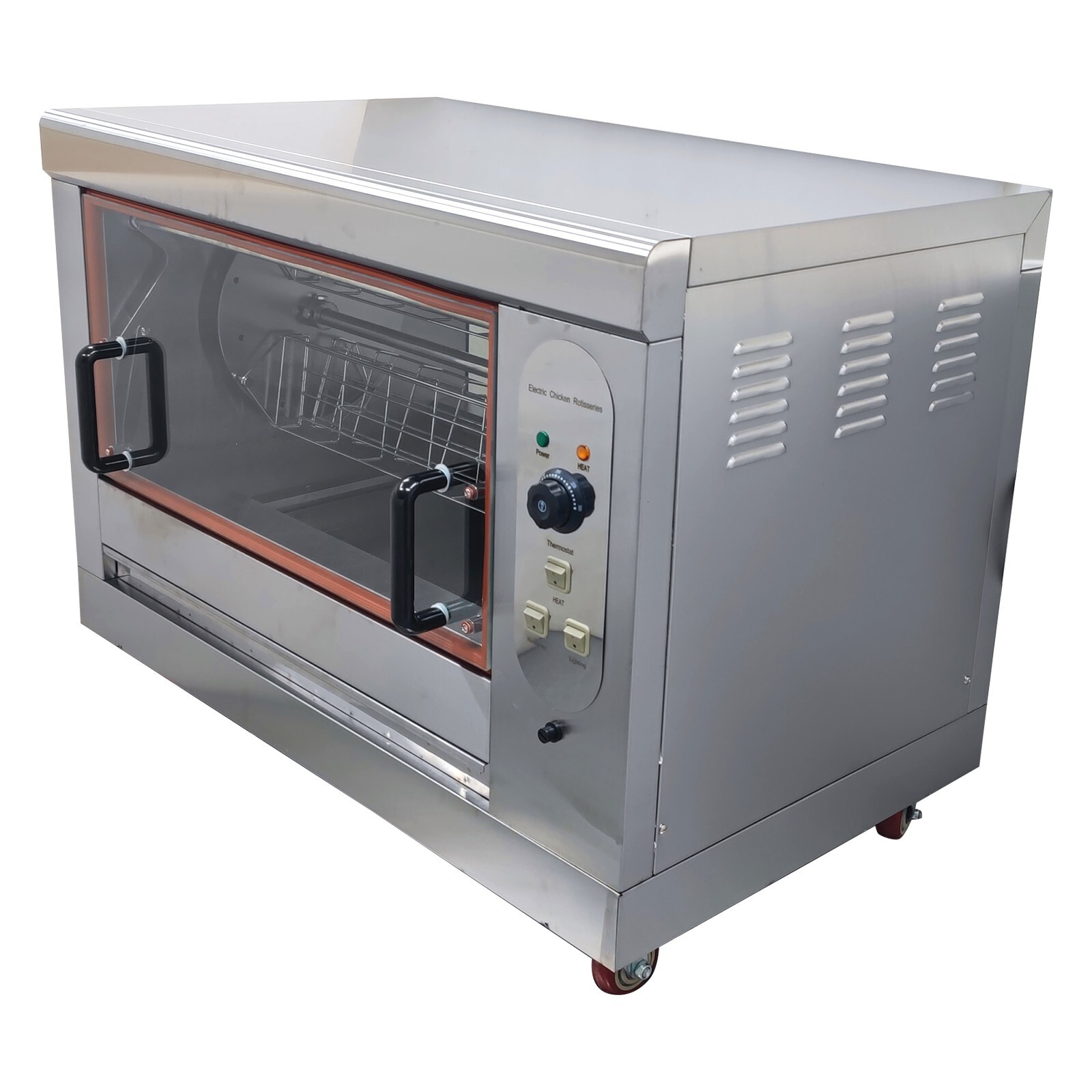 220V Table Type Electric Chicken Rotisserie Machine 122-572°F Temp. Range 8.16HP