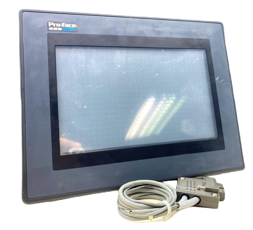 PRO-FACE GP470-EG11 GRAPHIC PANEL WITH GP450-ZB21 DIGITAL I/O UNIT (JAPAN)