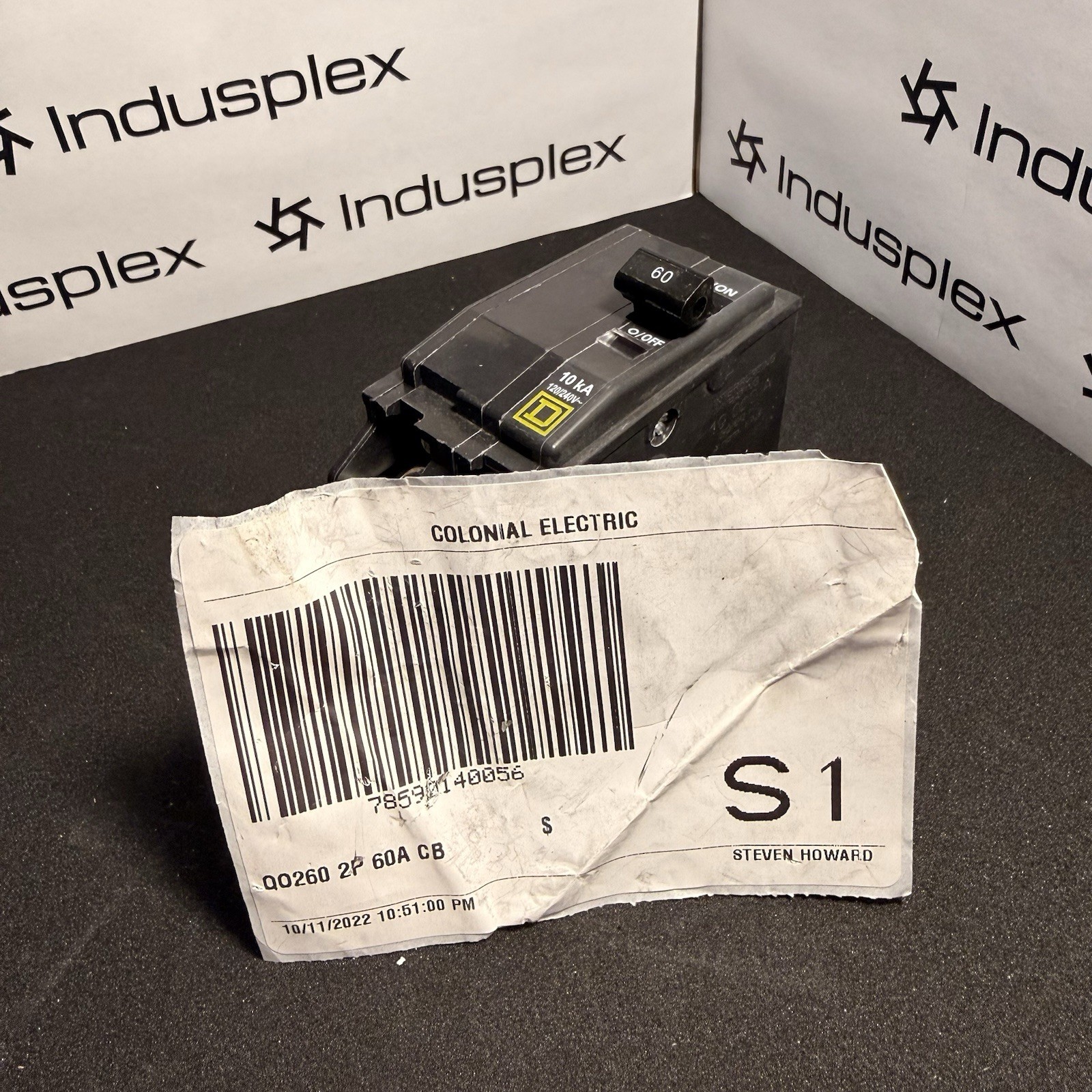 *new no box* Square D QO260 2-Pole Circuit Breaker, 60A