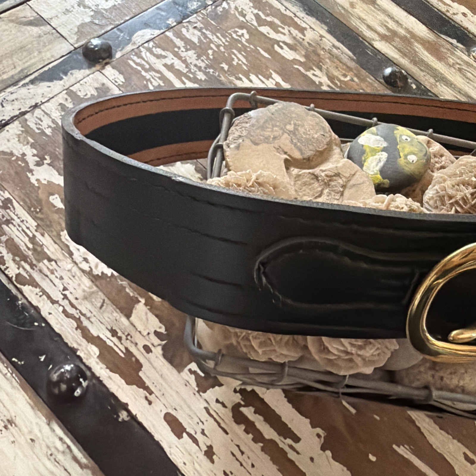 Safariland Model 146V Border Patrol Duty Belt Size 38/95 Black Asmbld Mex