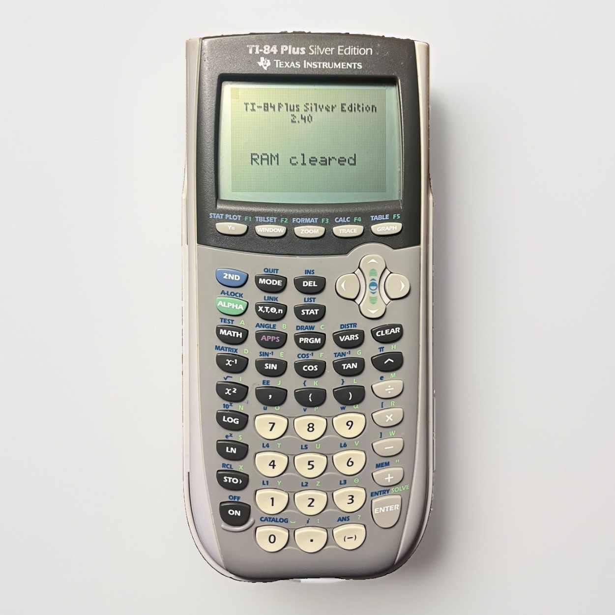 Texas Instruments TI-84 Plus Silver Edition Graphing Calculator – Fully Tested