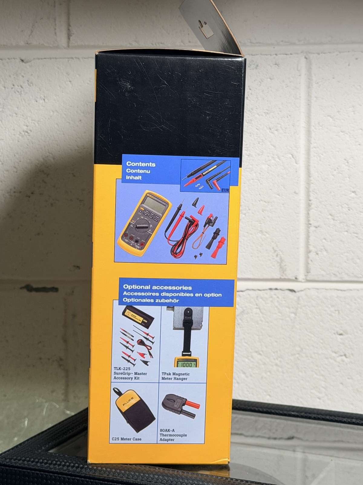 Fluke Digital Multimeter: TRMS CAT III 1000V CAT IV, 1000 V Max AC Volt Measure