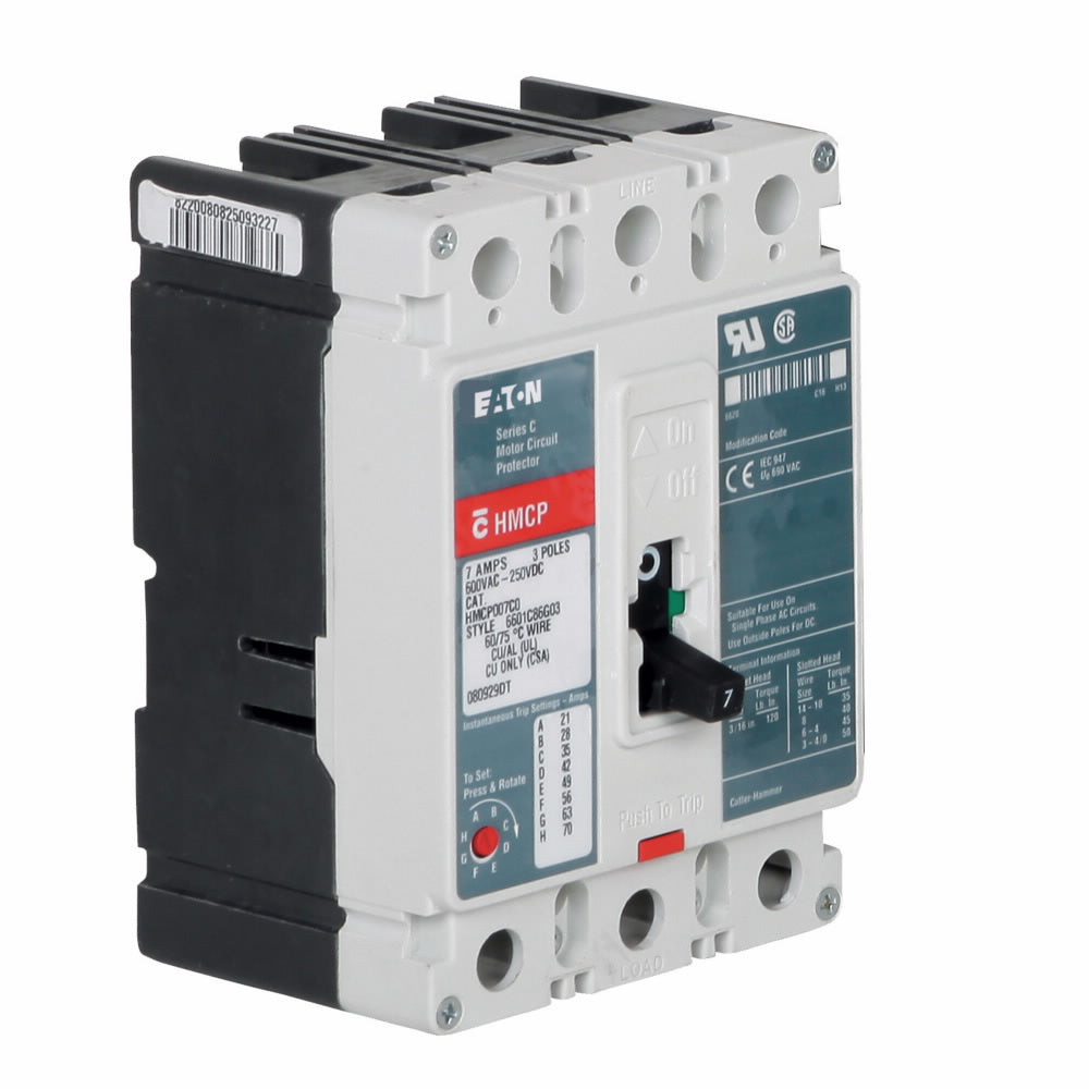 NIB – Eaton – HMCP150T4C – Molded Case Circuit Breaker – 150A, 3-Phases, 600V
