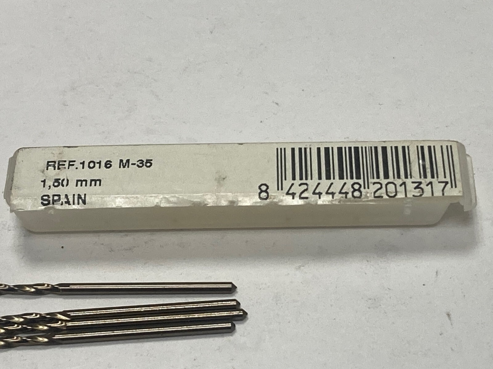 Tube of 10, Value Collection 0119479, 1.5mm, Cobalt Jobber Drills, 135° Point