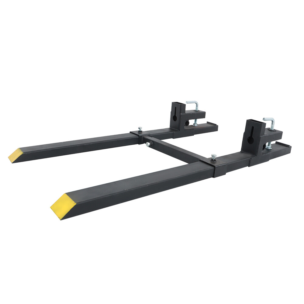 4000Lbs 60» Tractor Pallet Forks Clamp on Skid Steer Loader Bucket Quick Attach