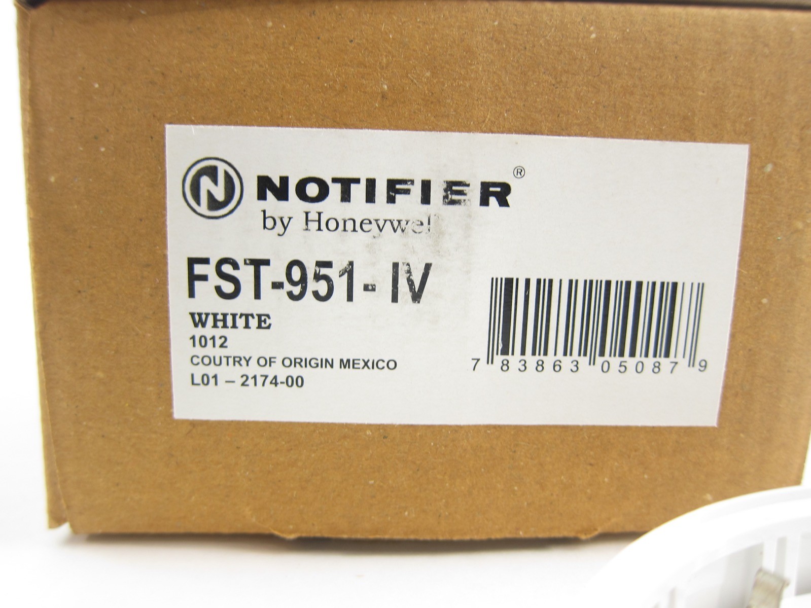NEW Honeywell Notifier FST-951-IV Intelligent White Heat Detector FST951IV