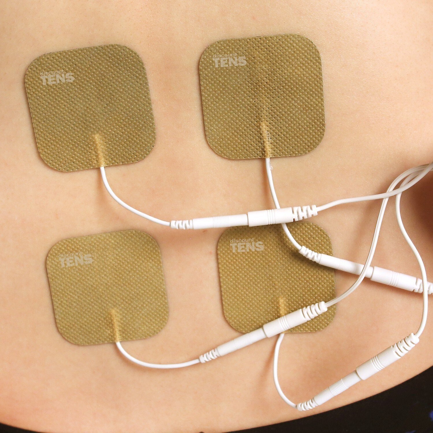 TENS 7000 Compatible Refresh Pack with Premium Electrodes and Lead Wires