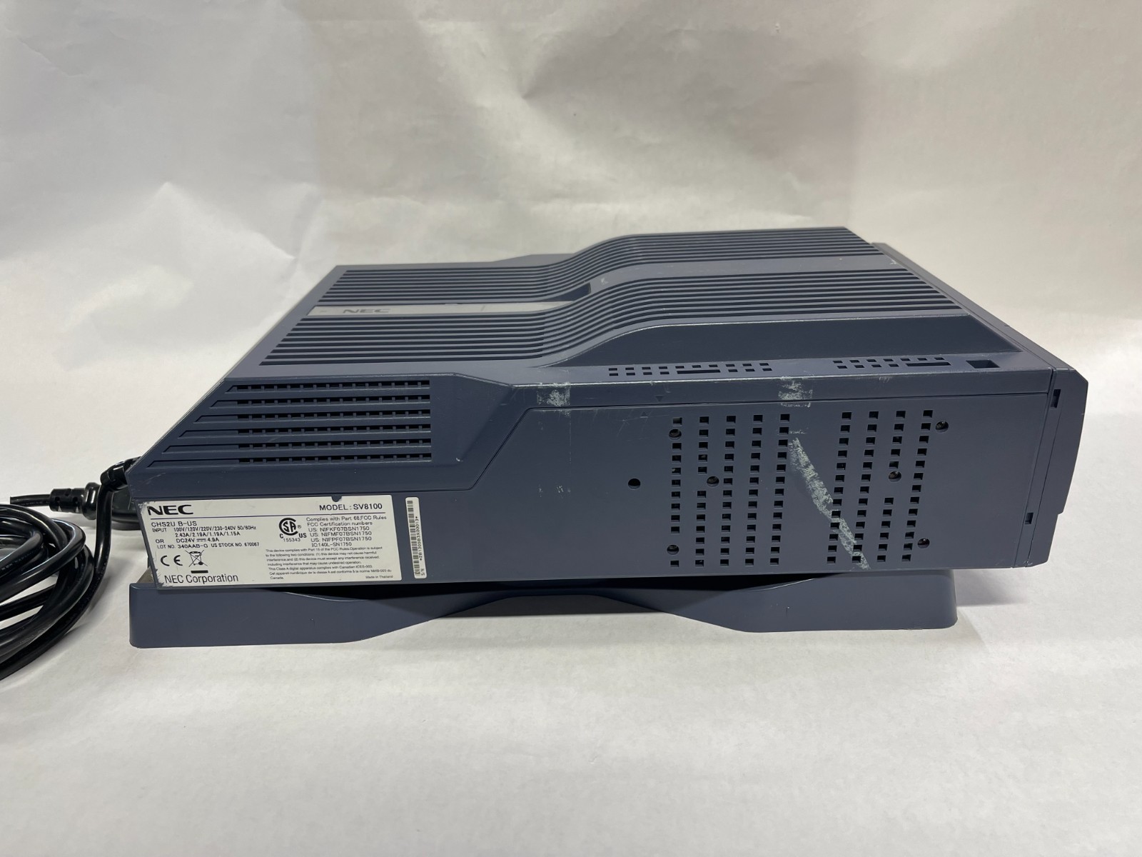 NEC CHS2U B-US SV8100 Phone System – VoIP PBX Server – Business Telephony -USED