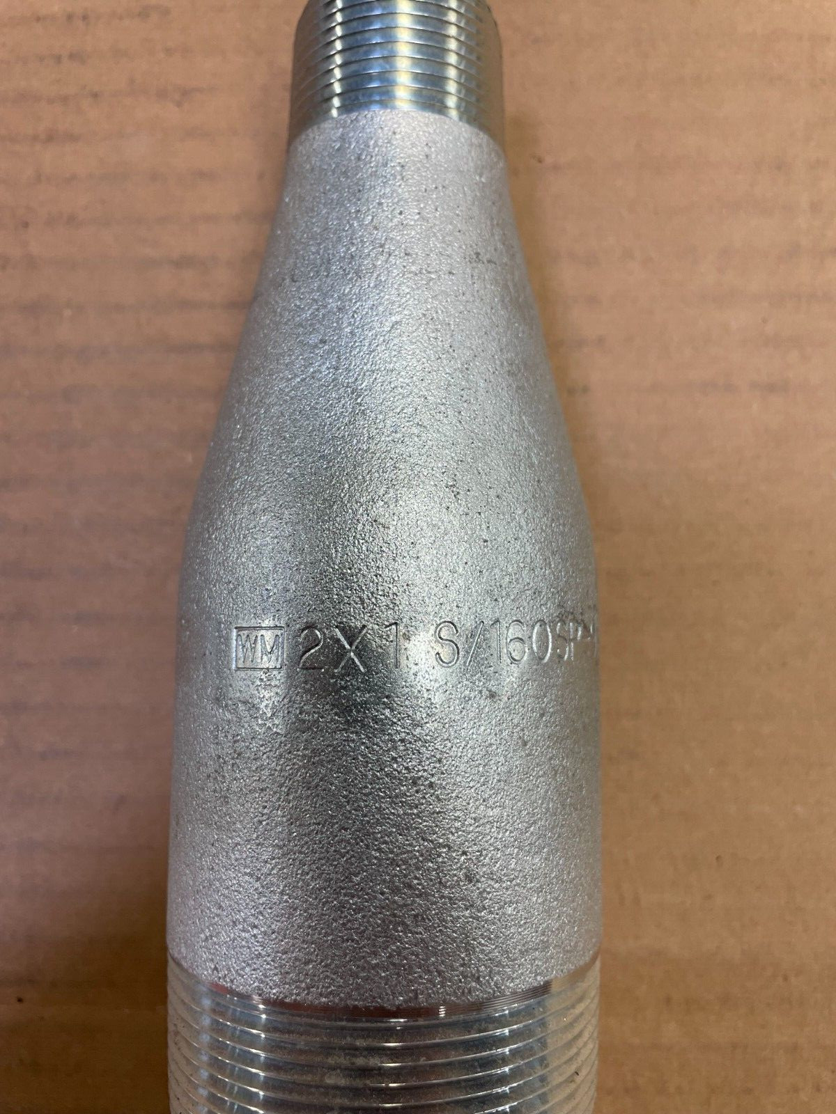 SWAGE NIPPLE 2″ x 1″ Schedule 160 Concentric Thread Both End A234 WPBN SP95 *USA