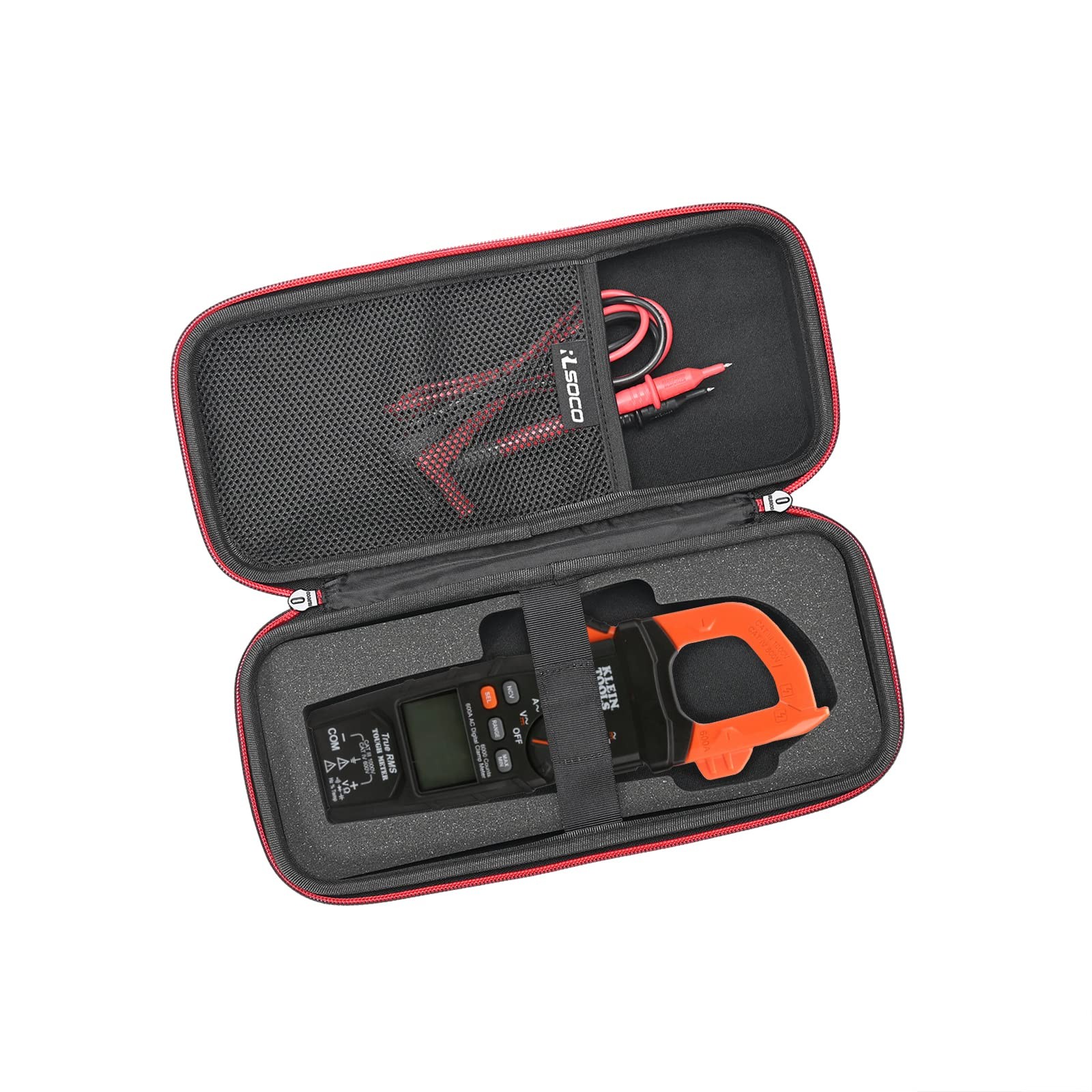 Hard Carrying Case For Klein Tools Cl700 Cl800 Cl710 Cl810 Digital Meters