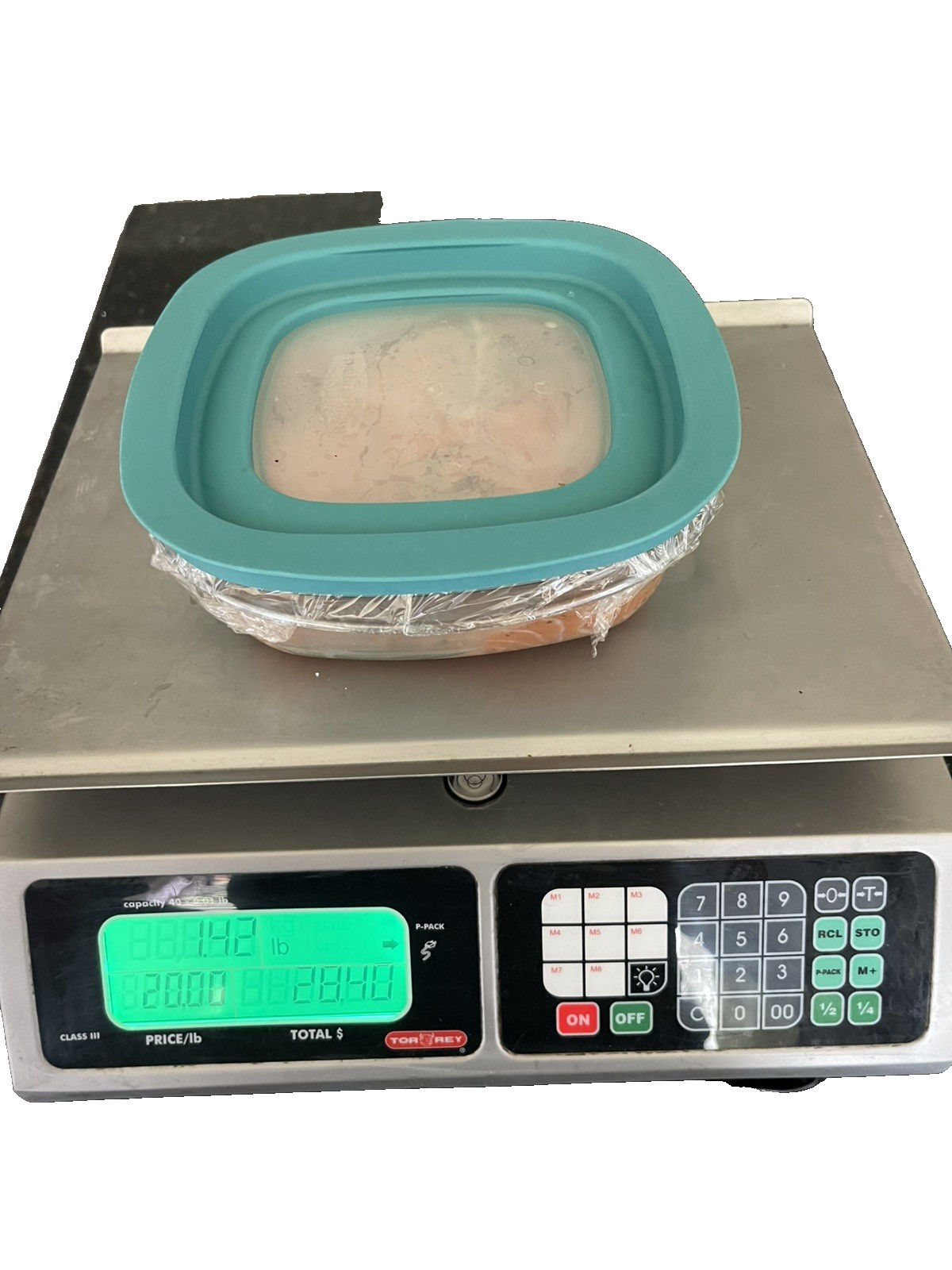 Torrey LPC 40L-HS 40 lb x 0.01 lb Portable Legal for Trade Price Computing Scale