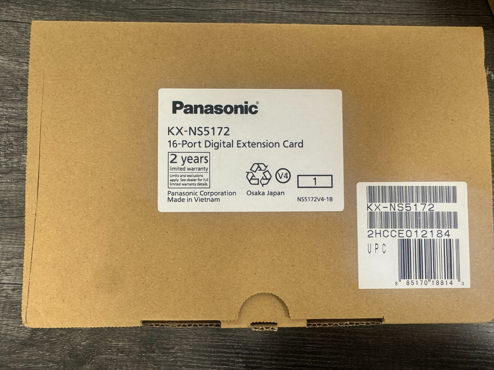Panasonic KX-NS5172 16 Port Digital Extension Card (DLC16)