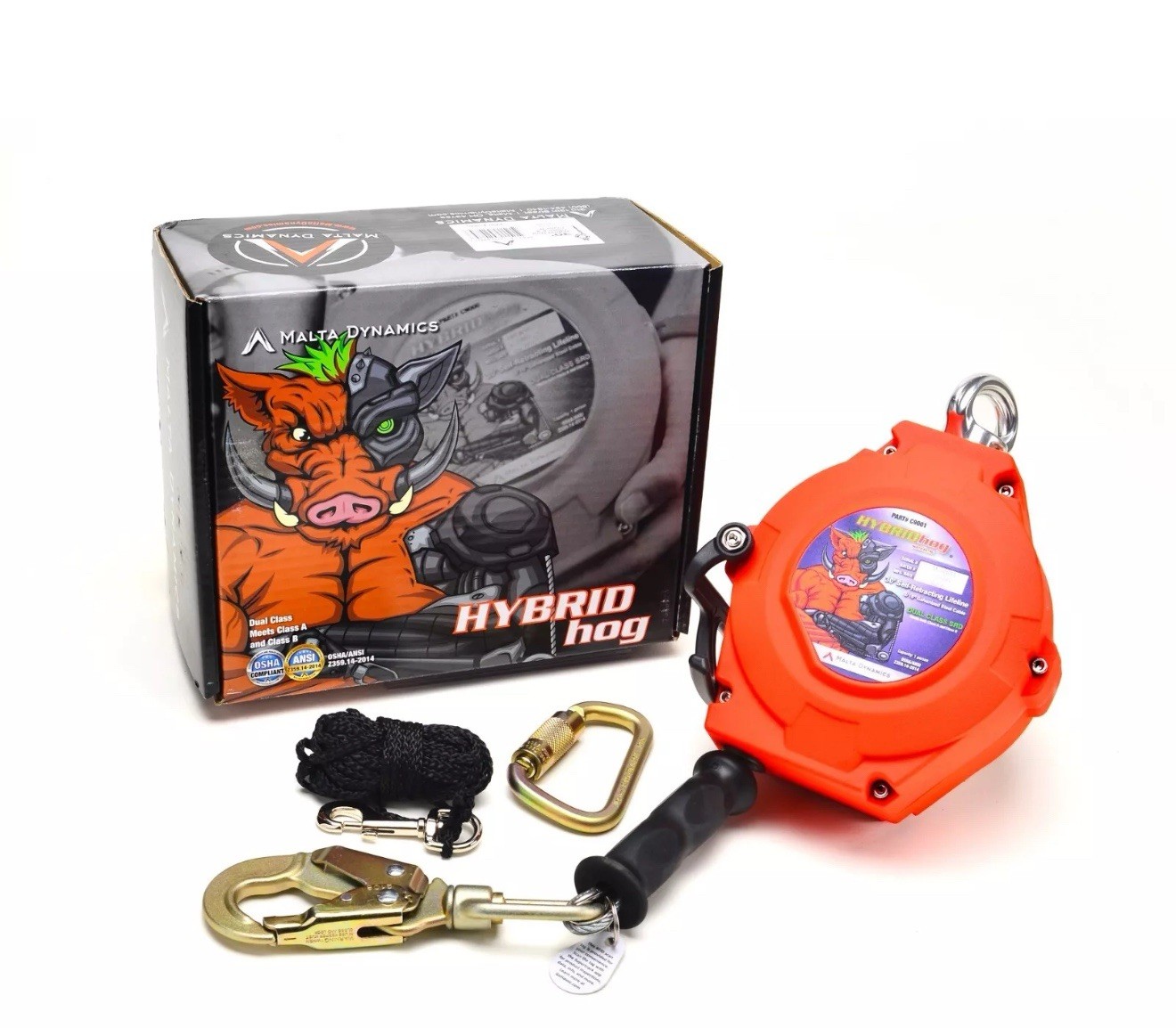 Self-Retracting Lifelines 30′. Hybrid Hog