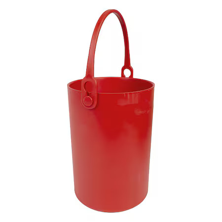 Heathrow Scientific 120911 Bottle Carrier, 4.5 L, Red, Thermoplastic