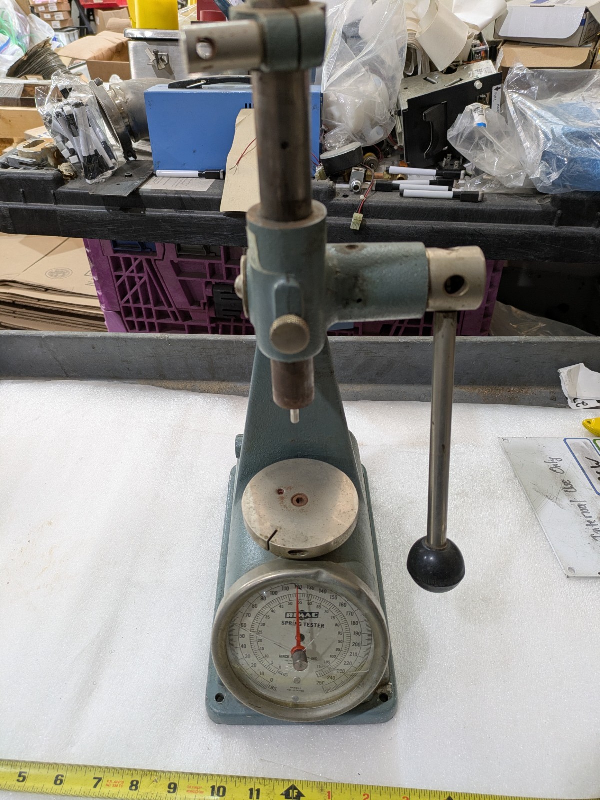 Spring Tester 1874780 0-250 LB 0-110 KG For Parts Repair Industrial Force Gauge