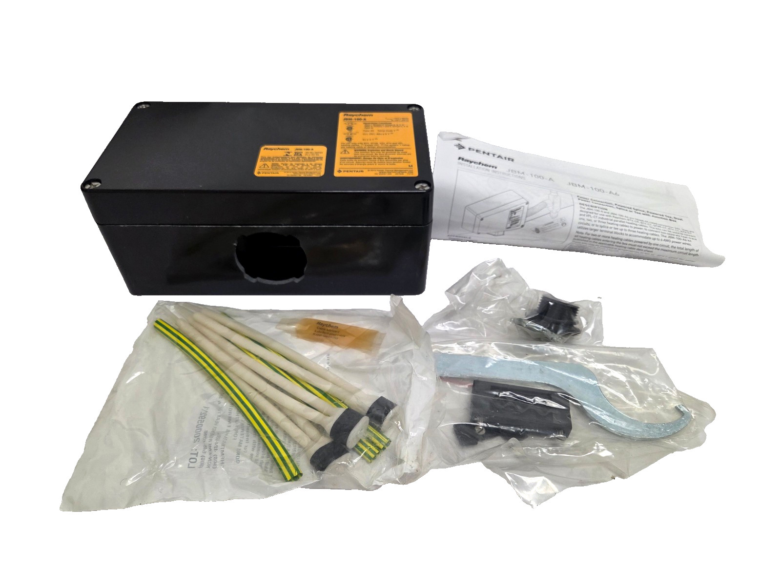New Pentair Raychem JBM-100-A Multi Entry Power Connection & Junction Box