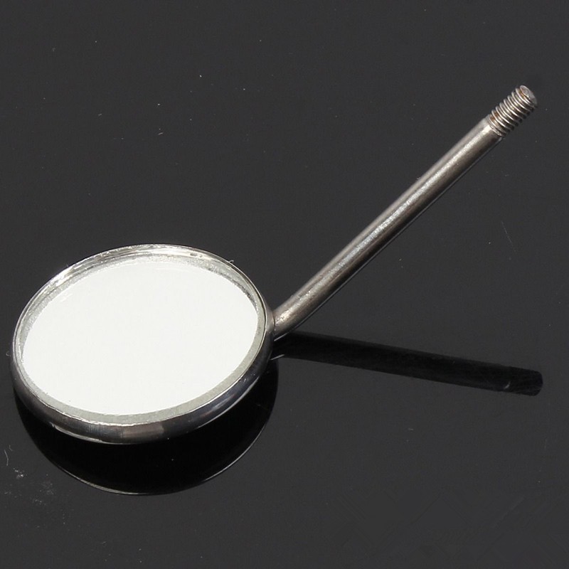 Dental Premium 12 x Mouth Mirror Heads Simple Stem #5 Plain Espejo de boca plano