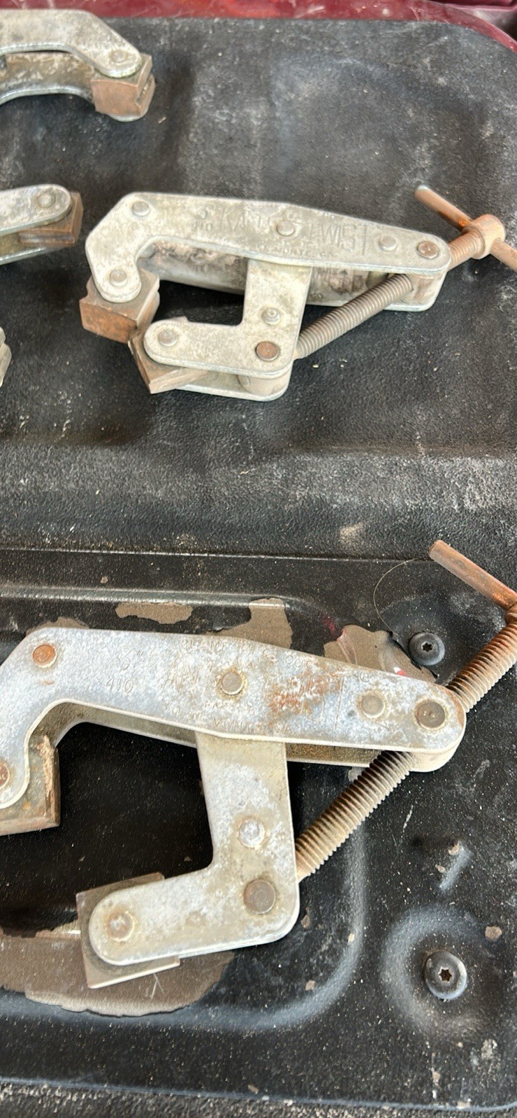 vintage Kant-Twist cantilever clamps