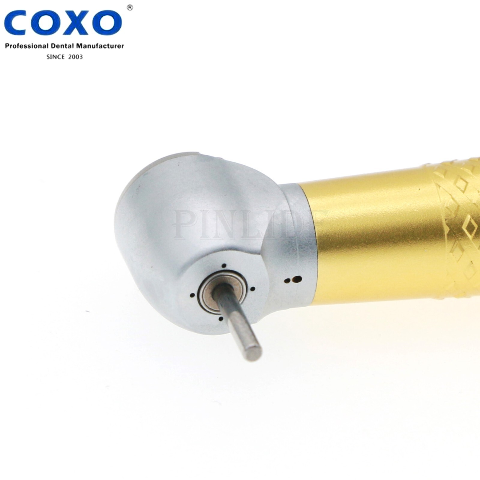 US COXO Dental High Speed Colorful Handpiece CX207-C Air Turbine 4 Holes M4 Blue