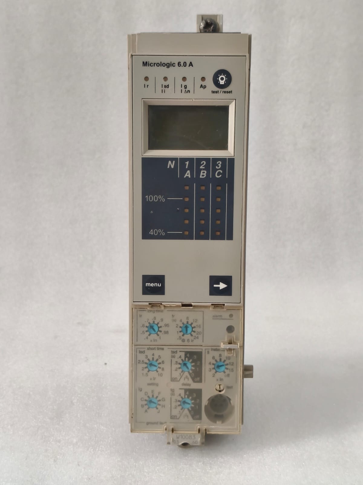 SCHNEIDER ELECTRIC 33073BA MICROLOGIC 6.0A CIRCUIT BREAKER DIGITEL TRIP UNIT