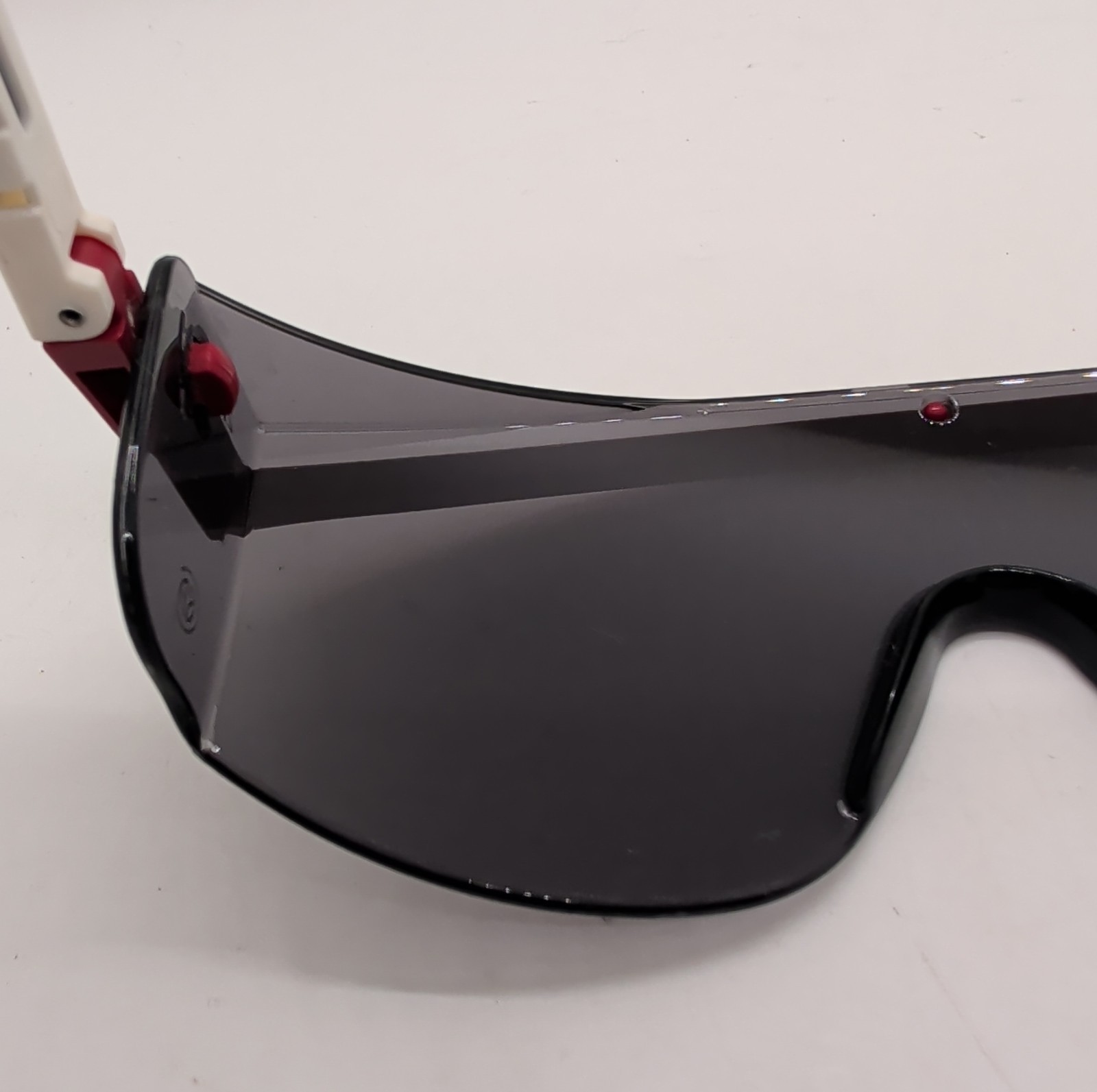 UVEX Astrospec 3000 Z87 Made In USA Patriot Frame Dark Lens Safety Glasses