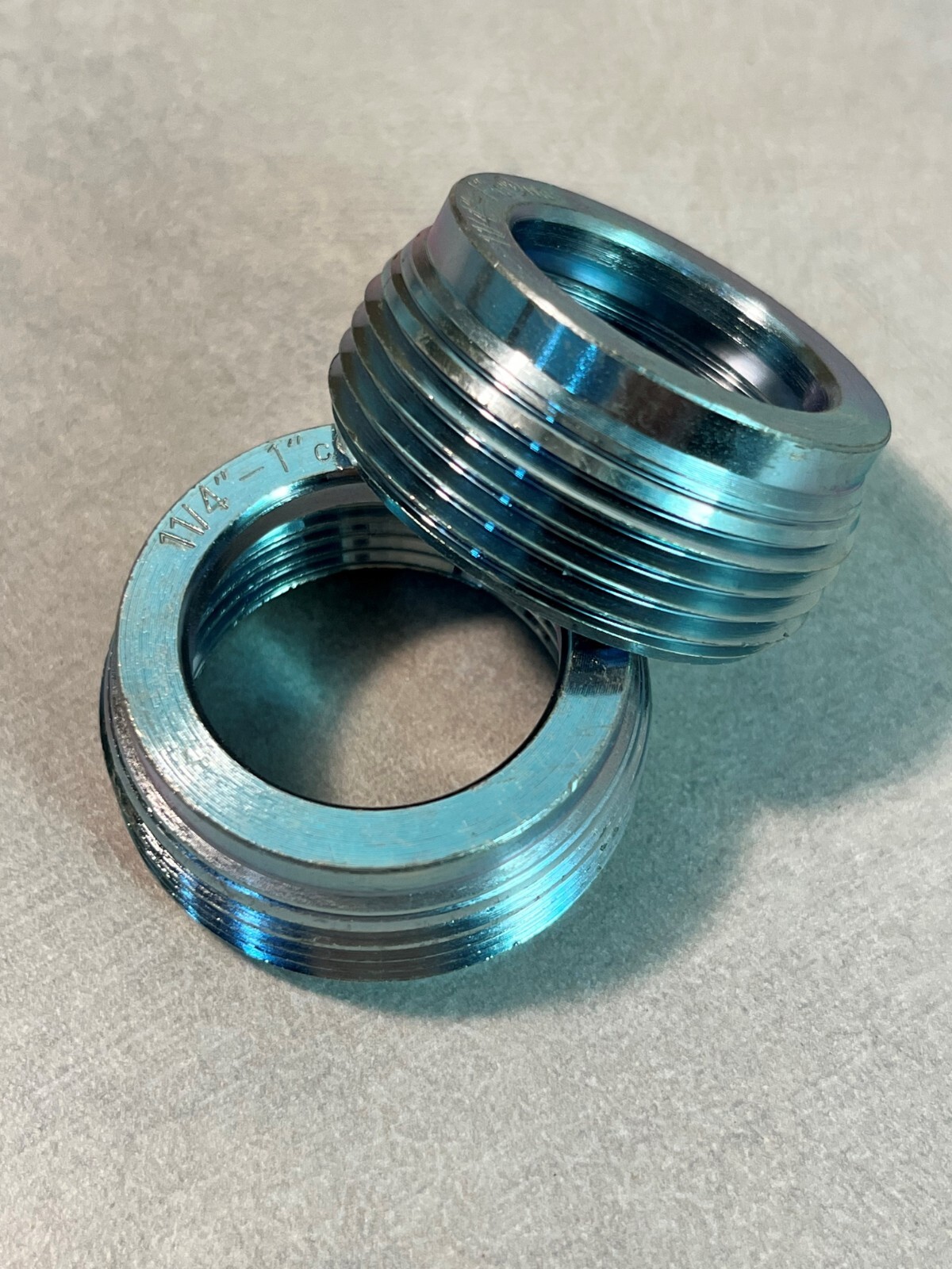 Rigid or IMC Electrical Conduit Reducing Bushing Steel 1-1/4″ to 1″