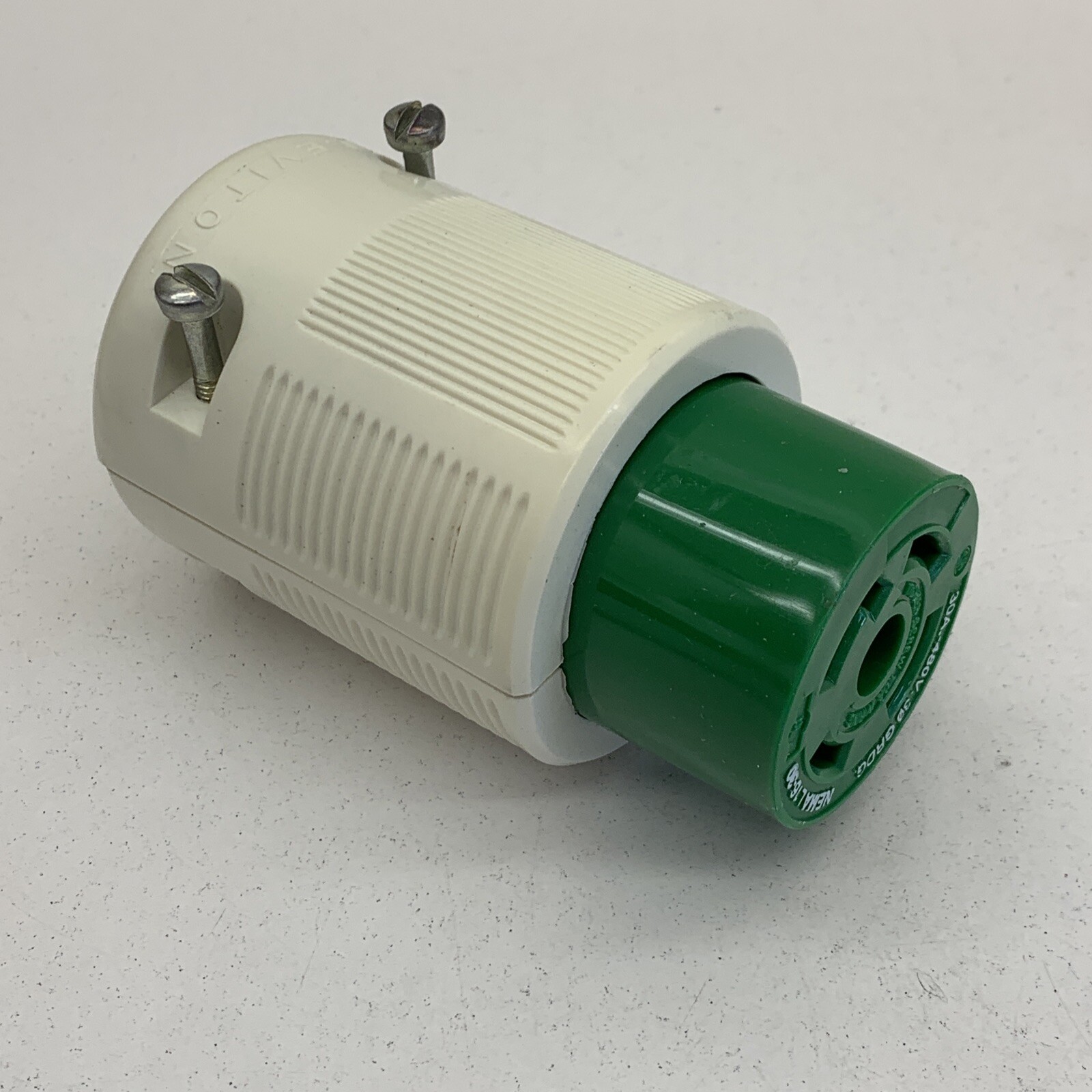 Leviton 71630-C Nylon Locking Female Cord End Connector 30A 480V 3Ph NEMA L16-30
