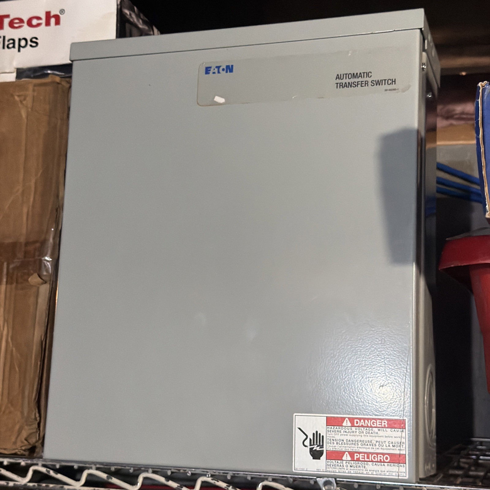 EATON EGSU100NSEACA Automatic Transfer Switch Used Working Takeout See Pics