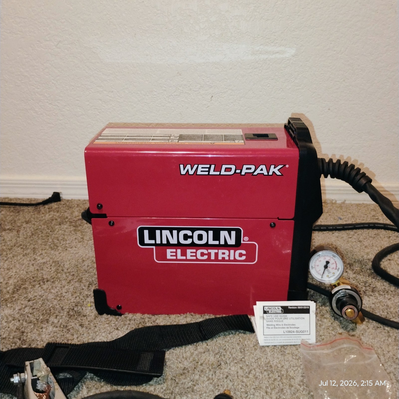 Lincoln Electric WELD-PAK 90i MIG Flux-Cored Wire Feeder Welder k5256-1