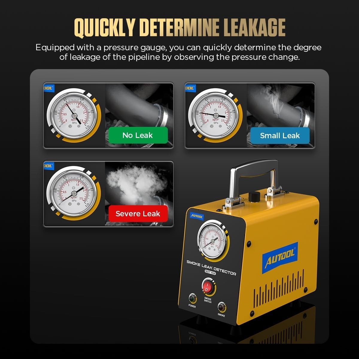Car EVAP Leak Detector with Air Compressor