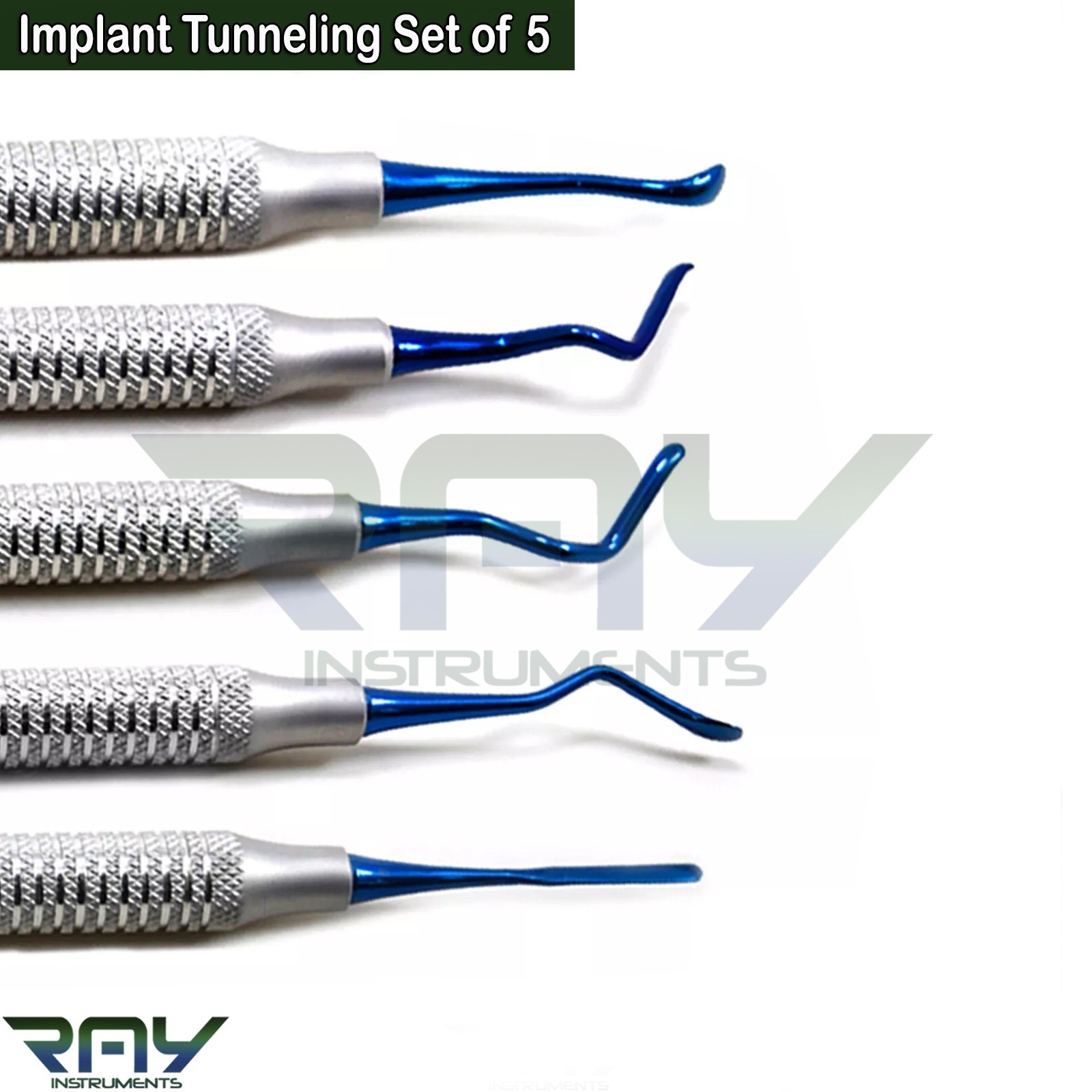 25 Set Dental Vista Tunneling Procedure Sinus Lift Implant Surgery Instruments