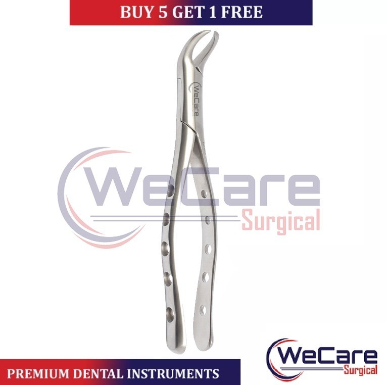 Dental Extracting Forceps #23 Lower Molars Cow Horn Dental Surgical German Grade