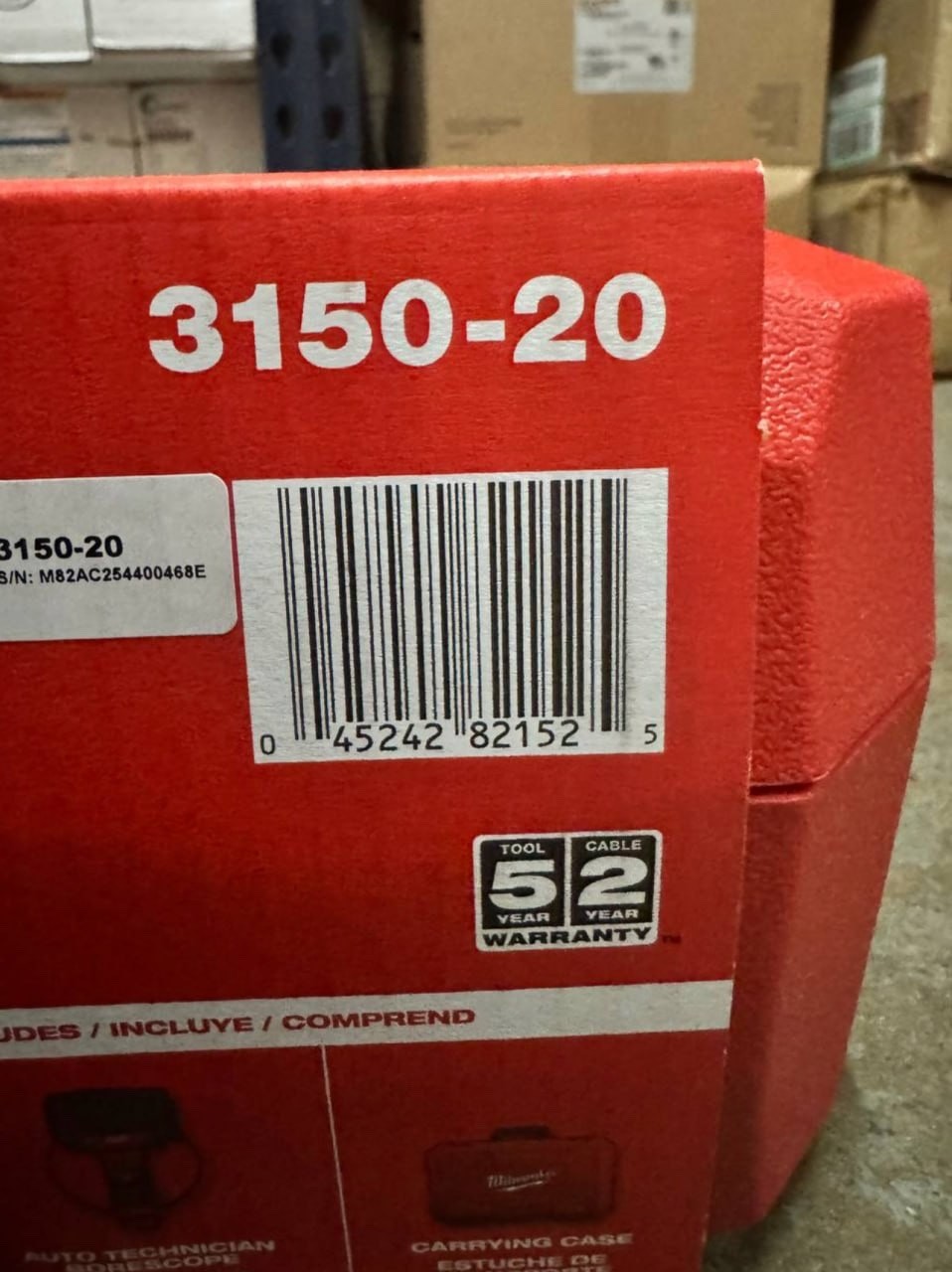 Milwaukee 3150-20 12V M12 Auto Technician Borescope