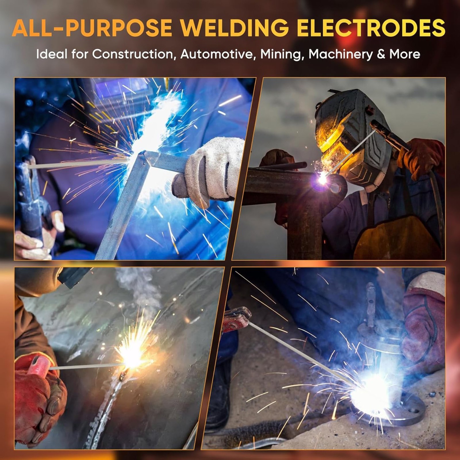 E6013 3/32» Welding Rod Carbon Steel Welding Stick Electrodes, 2 LB