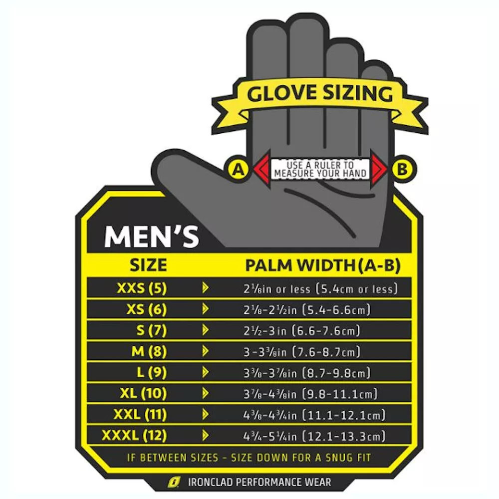 Ironclad Workforce Gloves, Large (9)
