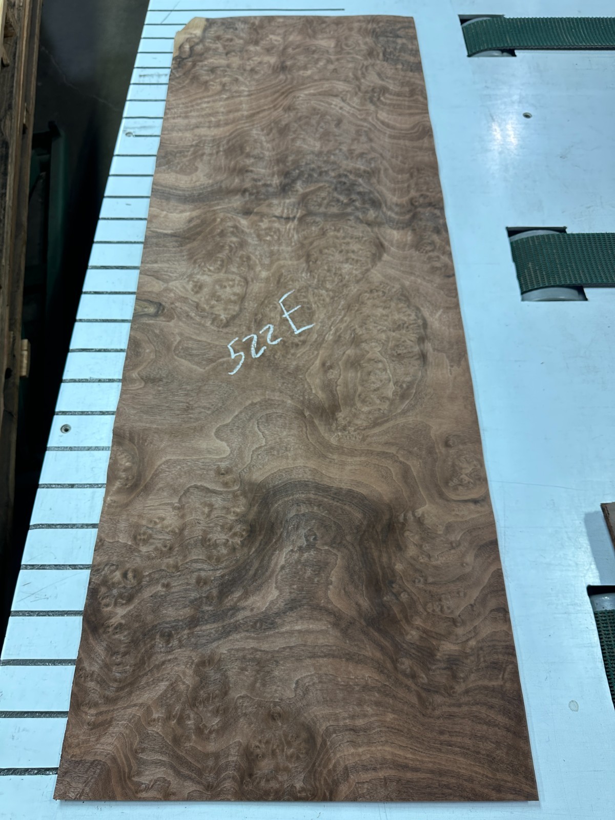 Walnut Burl Raw Wood Veneer 2 sheets 50″ x 18″ 522E