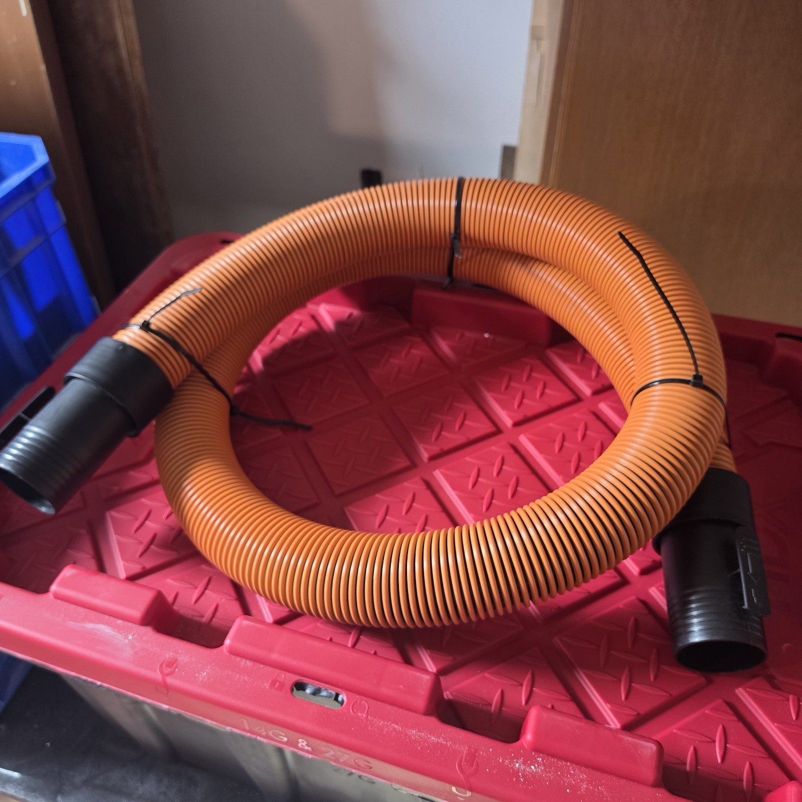 Rigid 7 ft. Locking Pro Hose with Large 2-1/2 in. diameter