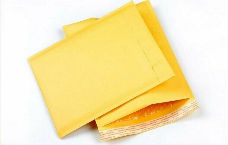 100 #2 8.5×12 Kraft Bubble Envelopes Padded Shipping Mailers Supplies 8.5″x12″